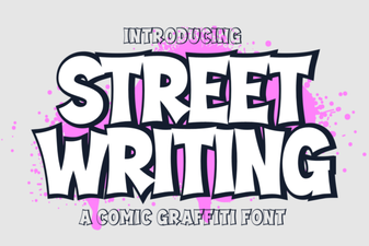 Street Writing Font Inspiration for Creative Projects