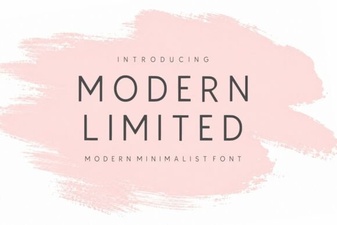 Modern Limited Font: Fresh Ideas for Striking Typography