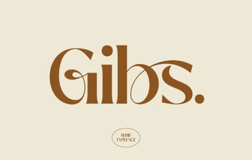 Gibs Font: Modern Typeface for Creative Design Projects